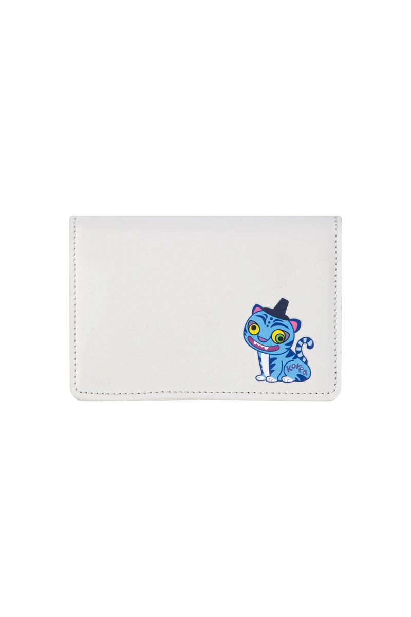 GAT SSEUN HORANGI BUSINESS CARD WALLET (SNOW WHITE)